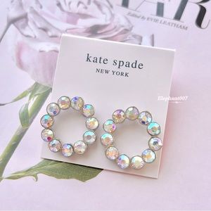 Kate Spade Iridescent Rhinestone Earrings